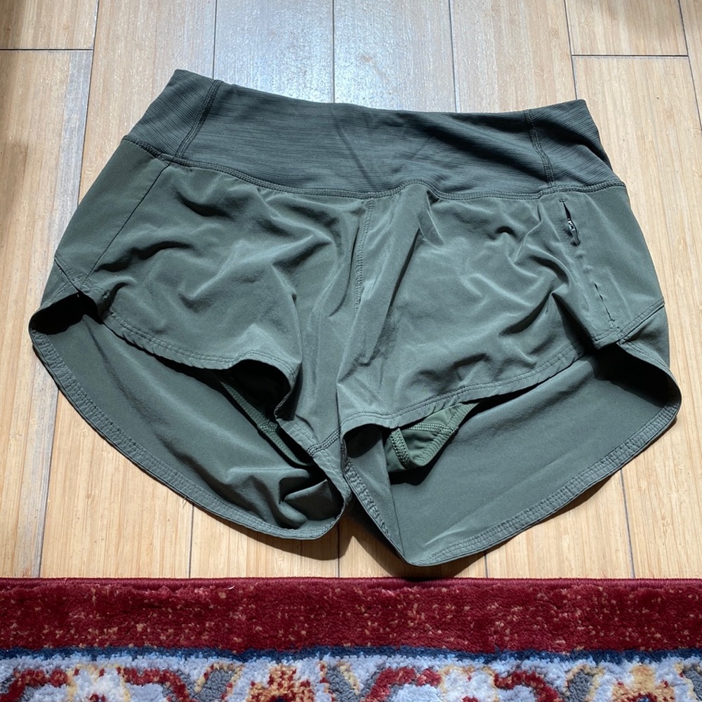 Outdoor Voices Army Green Shorts